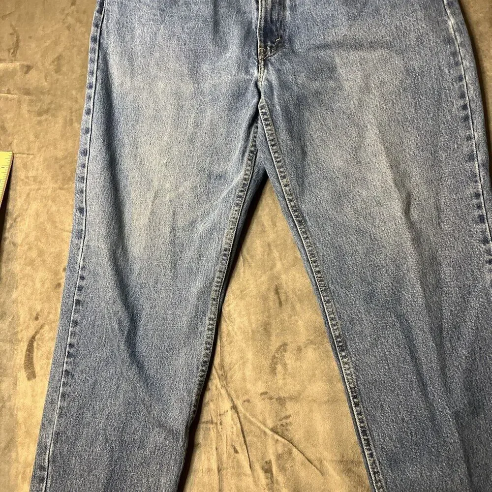 LEVI STRAUSS & CO. 550 RELAXED FIT Men 38x30 Straight Boot Leg‎ Blue Denim Jeans
